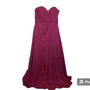 Azazie A-Line Strapless Bridesmaid Formal Dress